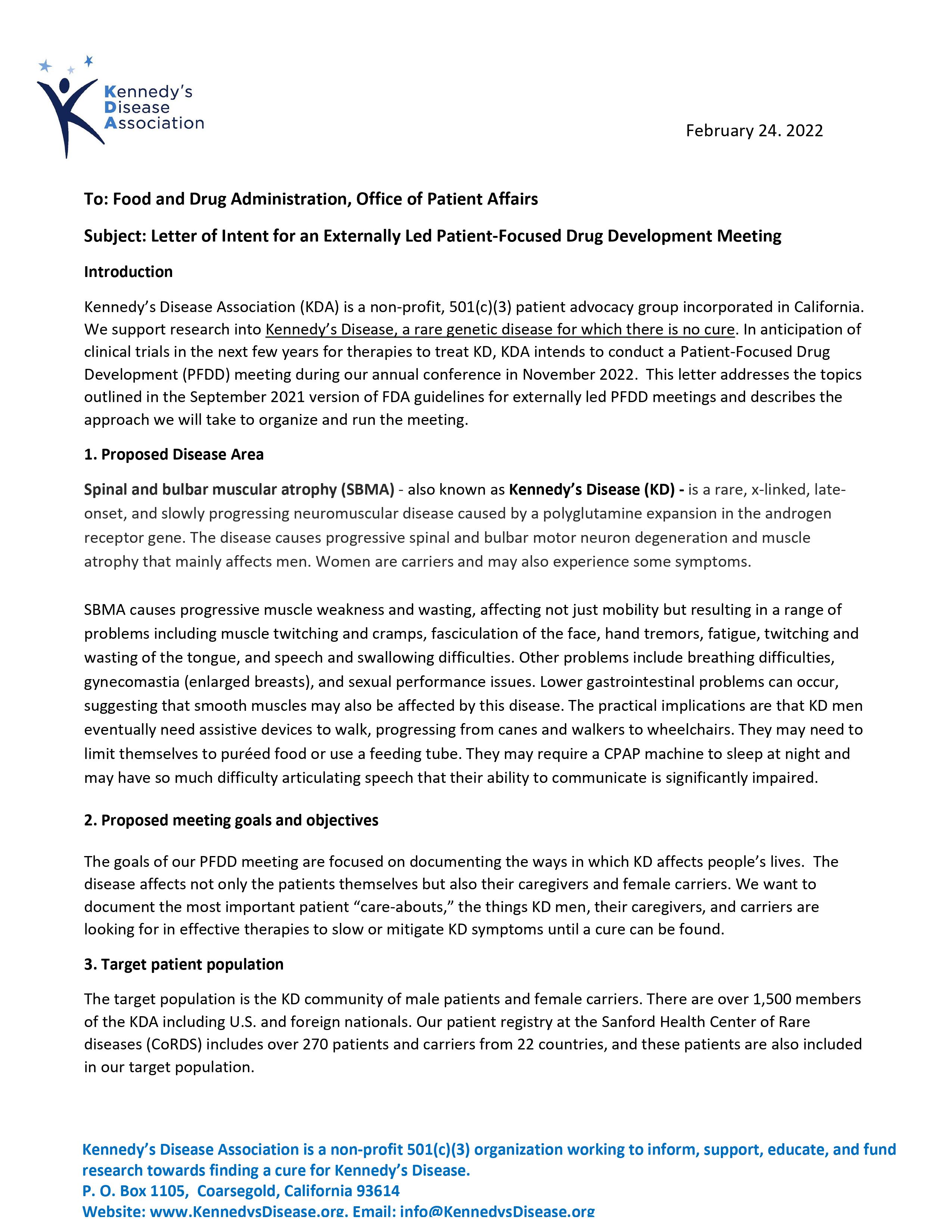 letter of intent page 1